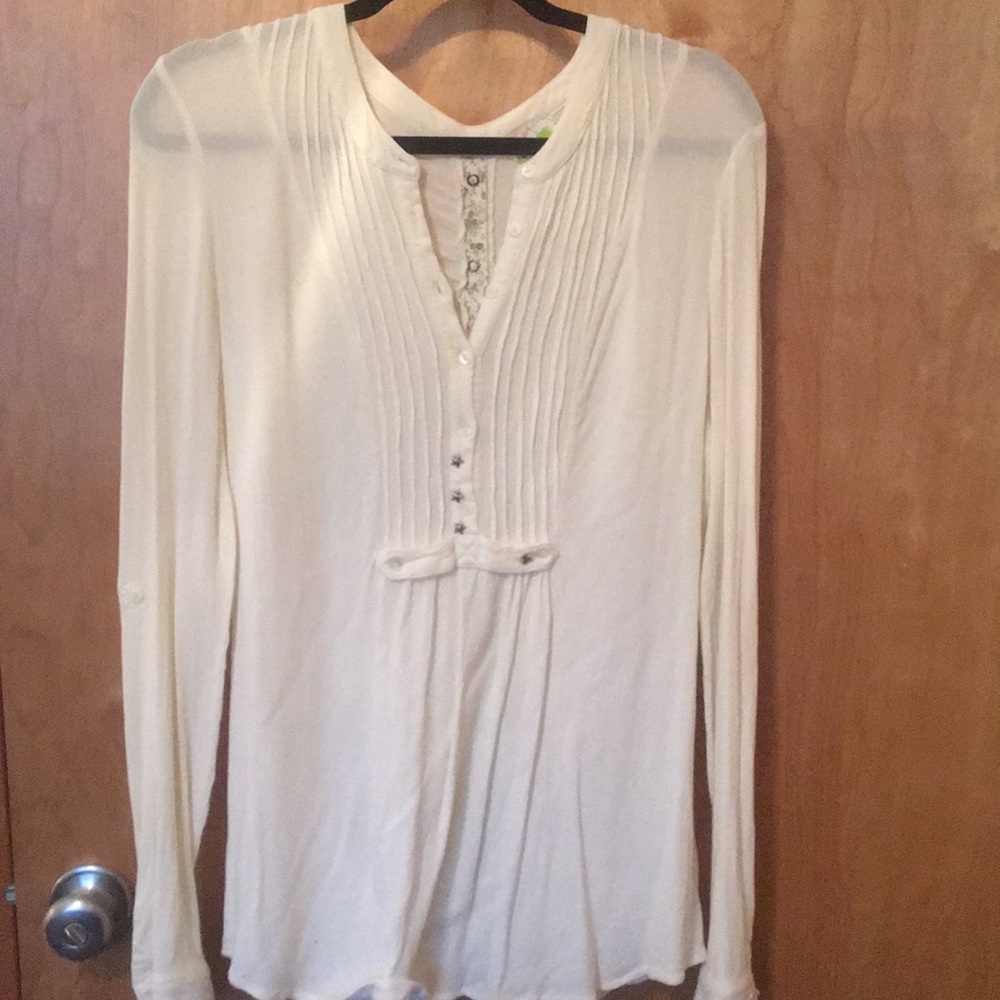 Free People Flowy Blouse